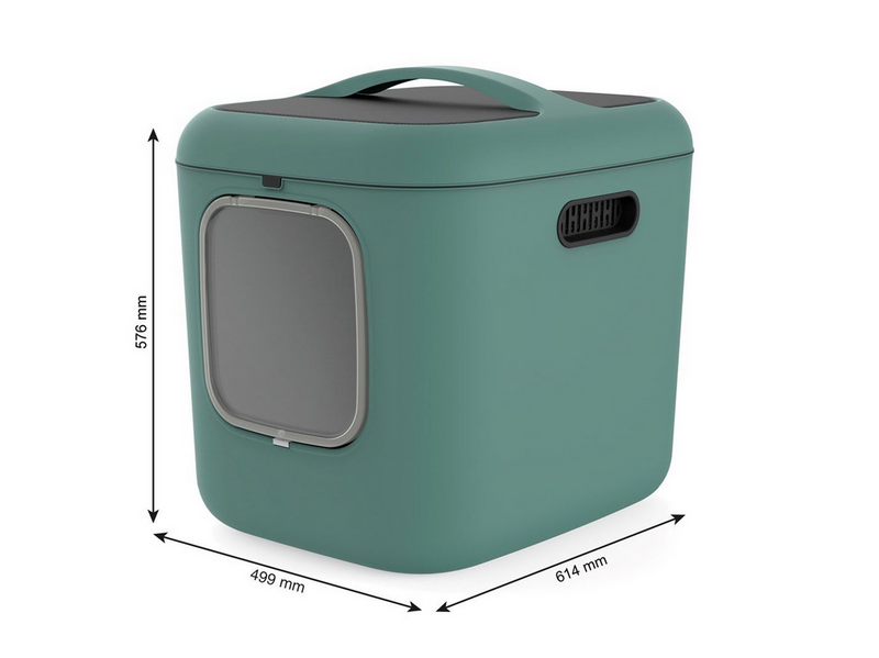 rotho Biala XL green - cat litter box