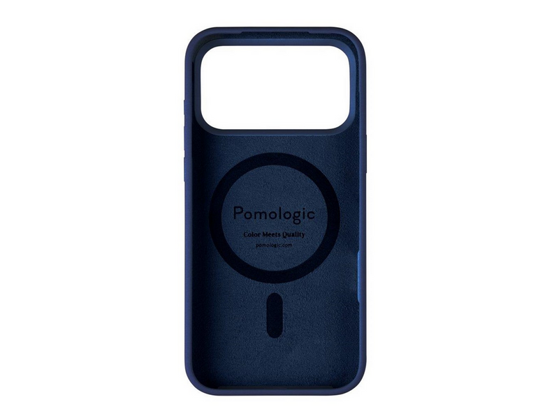 Pomologic CoverCase Silicone iPhone 17 Pro Max Navy W/Magsafe