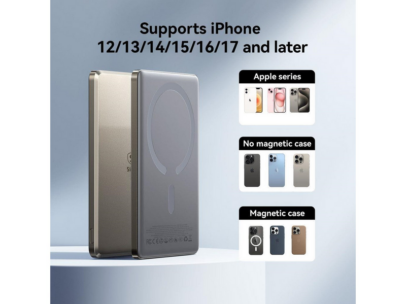 SiGN Magnetic 20W Ultra Slim - 5000 mAh