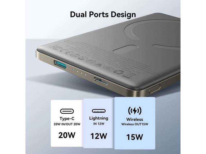SiGN Magnetic 20W Ultra Slim - 5000 mAh