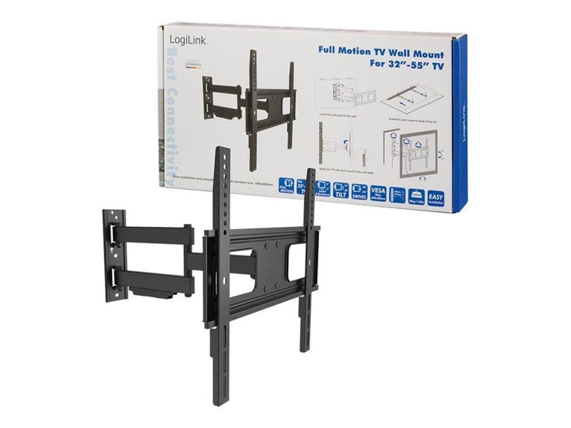 LogiLink Uchwyt scienny LCD/LED VESA 32-55' max. 50kg 50 kg 55" 200 x 200 mm