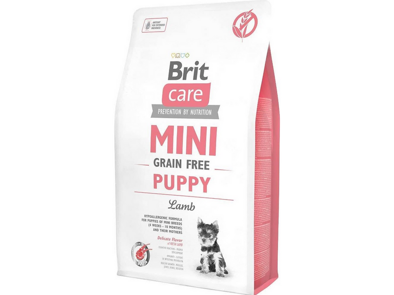 Brit Care Mini Grain-Free Puppy Lamb - dry dog food - 7 kg