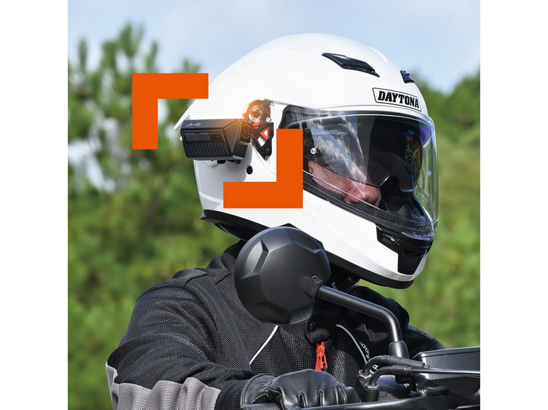 Mio MiVue MP20 Helmet dual camera dashcam