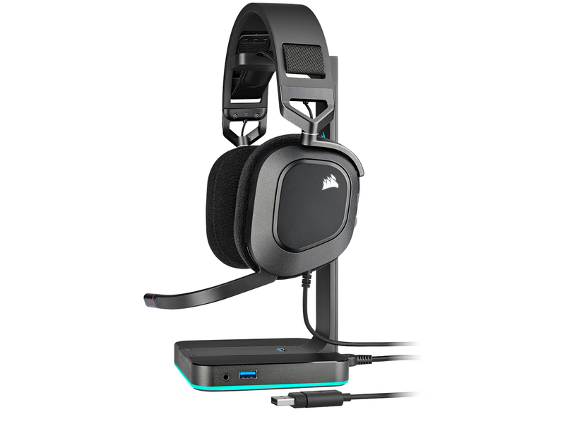 Corsair HS80 RGB USB Premium Gaming Headset - Carbon