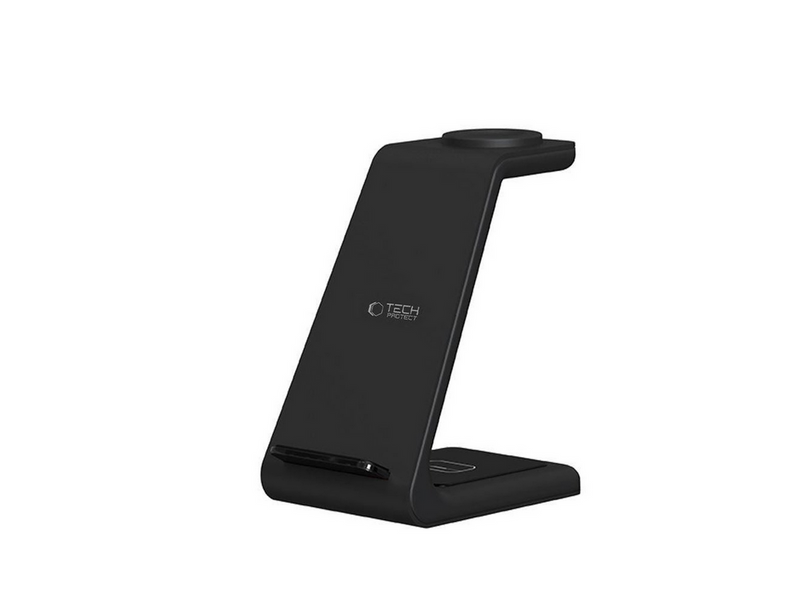 Tech-Protect QI15W-A36 3in1 Charging Station for Apple - Black