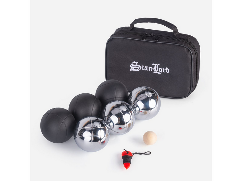 Stanlord Petanque/Boccia Pro - Boule mit Aufbewahrungstasche.