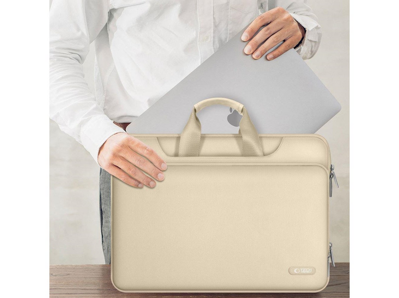 Tech-Protect Laptop Bag 15-16 Pocket - Beige