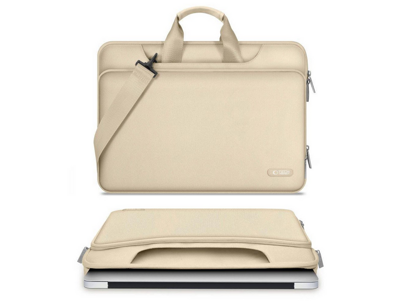 Tech-Protect Laptop Bag 15-16 Pocket - Beige