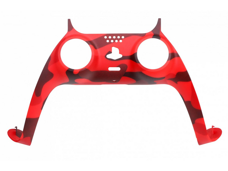 PIRANHA PS5 Controller Skin - Camo Red