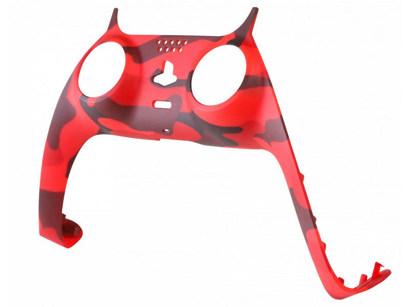 PIRANHA PS5 Controller Skin - Camo Red