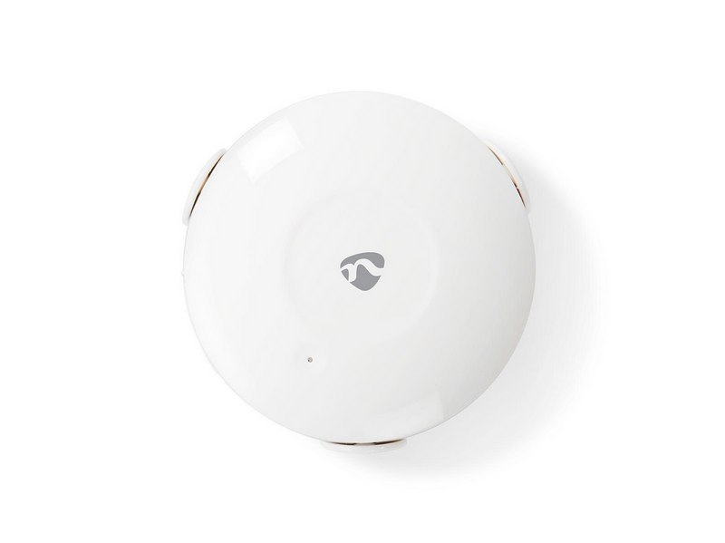 Nedis SmartLife Water Detector, Wi-Fi, Battery, White