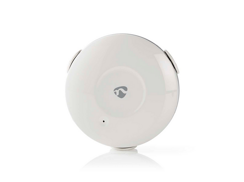 Nedis SmartLife Water Detector, Wi-Fi, Battery, White