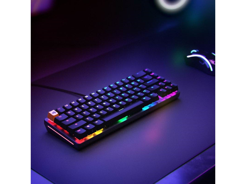 Glorious GMMK 2 - Compact 65% - Barebone - ISO - Black - Gaming Tastaturen - ohne Numpad - Universal - Schwarz