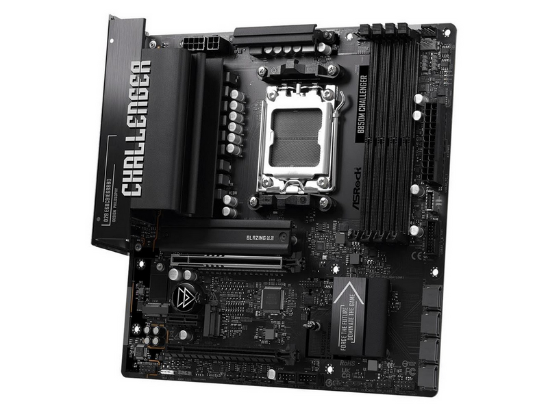 ASRock B850M Challenger Mainboard - AMD B850 - AMD AM5 - DDR5 RAM - Micro-ATX
