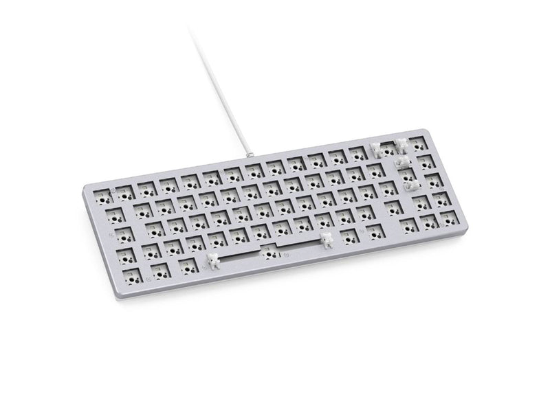 Glorious GMMK 2 - Compact 65% - Barebone - ISO - White - Gaming Tastaturen - ohne Numpad - Universal - Weiss
