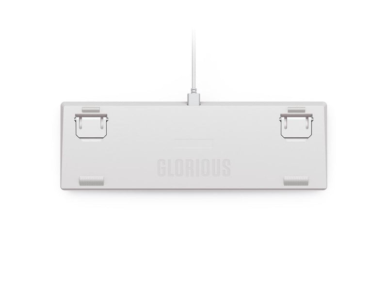 Glorious GMMK 2 - Compact 65% - Barebone - ISO - White - Gaming Tastaturen - ohne Numpad - Universal - Weiss