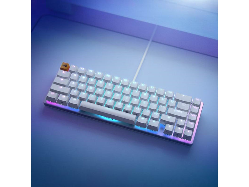 Glorious GMMK 2 - Compact 65% - Barebone - ISO - White - Gaming Tastaturen - ohne Numpad - Universal - Weiss