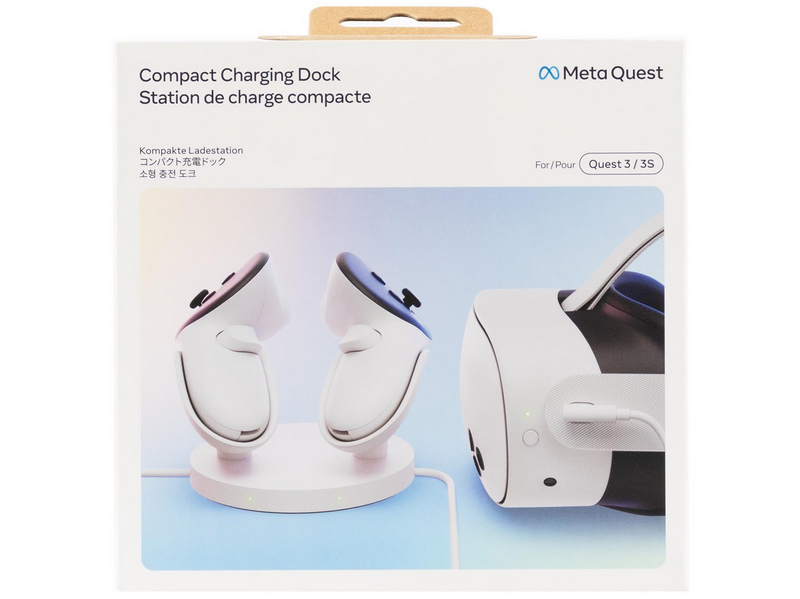 Meta charging dock - compact - with battery - 2 - Li-Ion - USB-C - 27 Watt
