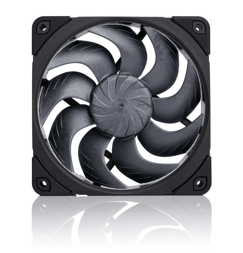 Noctua NF-A12x25 G2 PWM chromax.black - Gehäuselüfter - 120mm - Schwarz