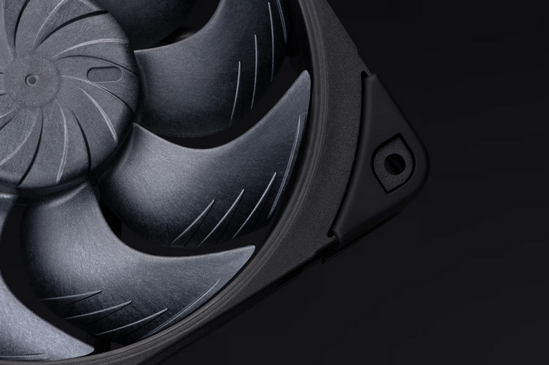Noctua NF-A12x25 G2 PWM chromax.black - Gehäuselüfter - 120mm - Schwarz