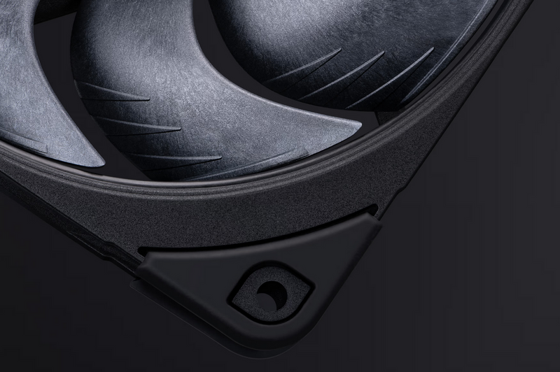 Noctua NF-A12x25 G2 PWM chromax.black - Gehäuselüfter - 120mm - Schwarz