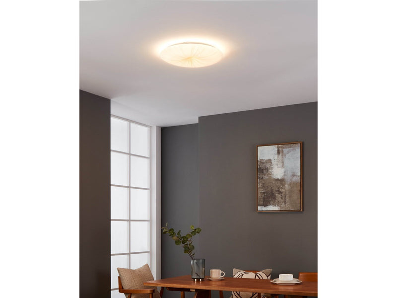 EGLO NIEVES plafond Ø41 cm 19.5W LED 2300 lm white/gold