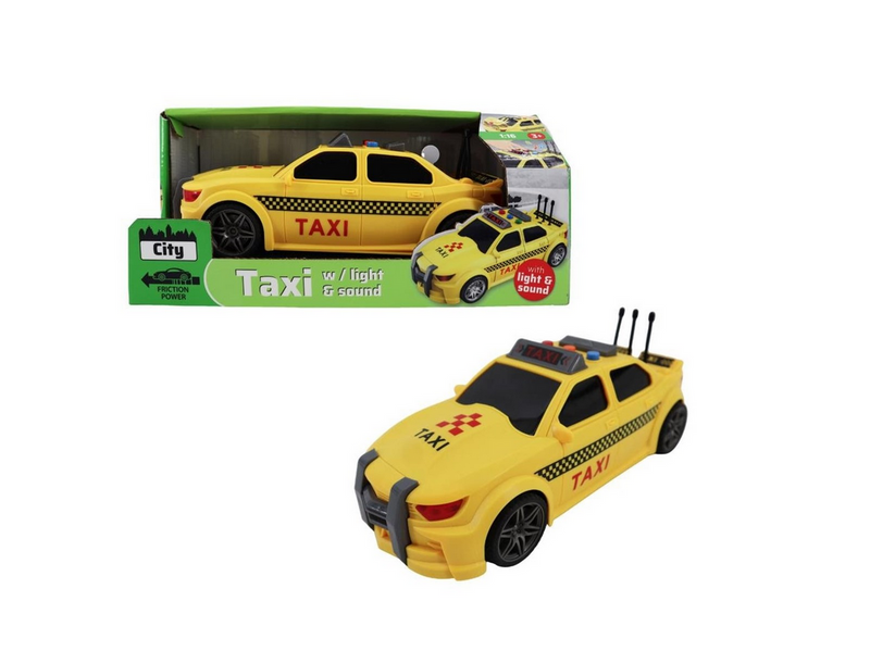 Impulse Toys Taxi w/light & sound 1:16