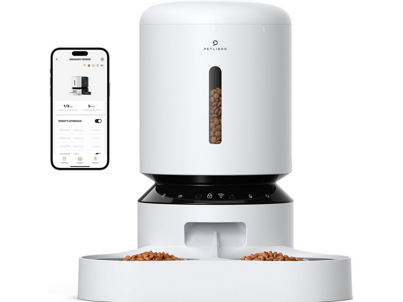 Petlibro GRANARY WIFI DUAL FOOD TRAY WHITE