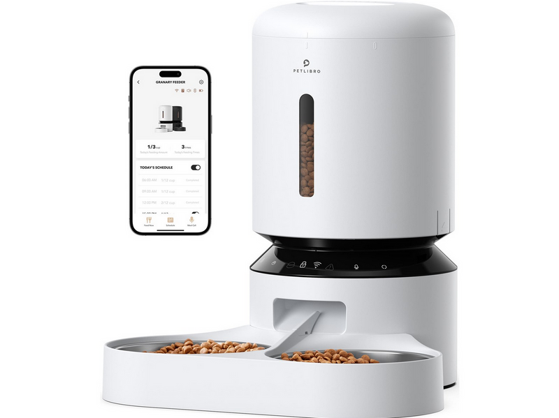 Petlibro GRANARY WIFI DUAL FOOD TRAY WHITE