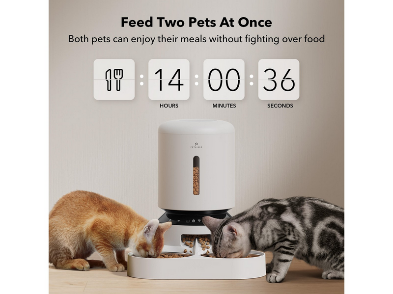 Petlibro GRANARY WIFI DUAL FOOD TRAY WHITE