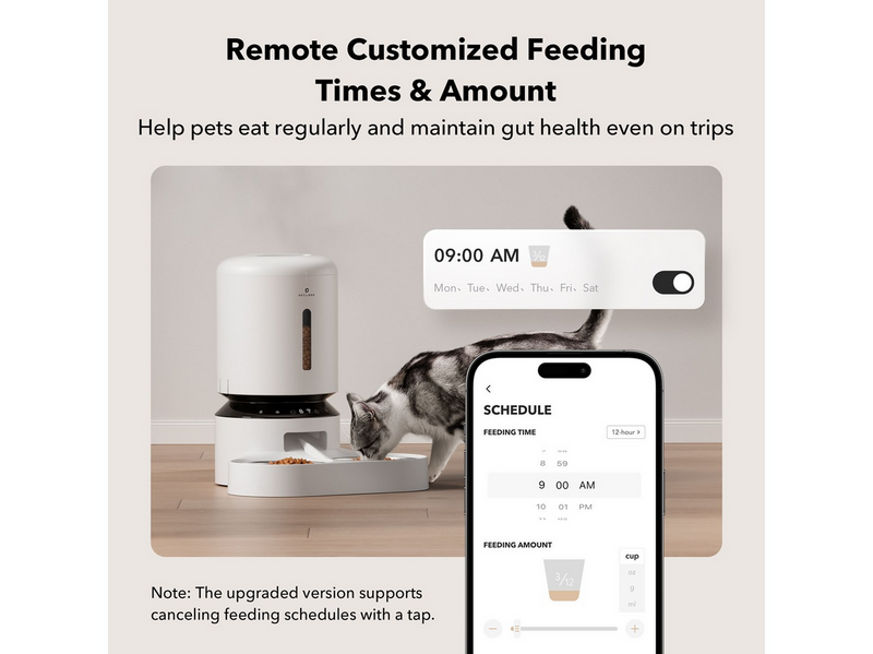 Petlibro GRANARY WIFI DUAL FOOD TRAY WHITE