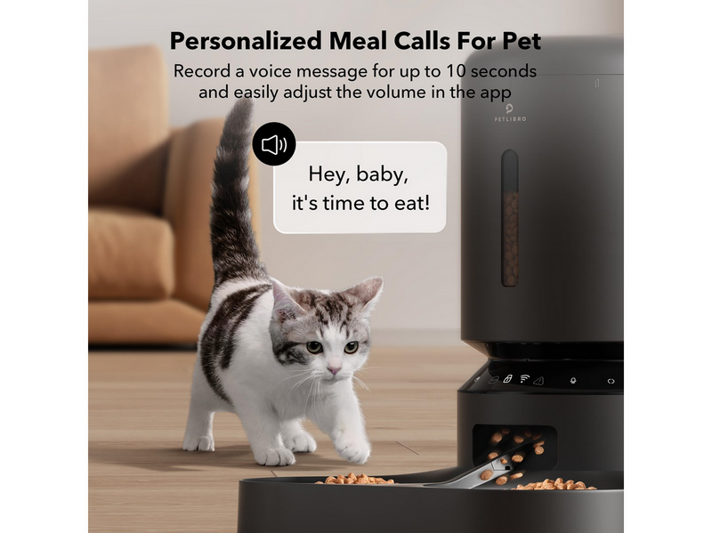 Petlibro GRANARY WIFI DUAL FOOD TRAY BLACK