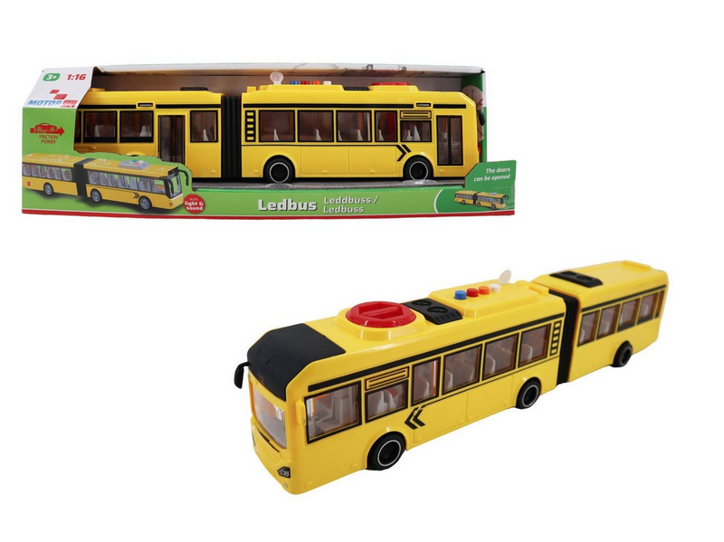 Impulse Toys Ledbus m/lys og lyd 44cm