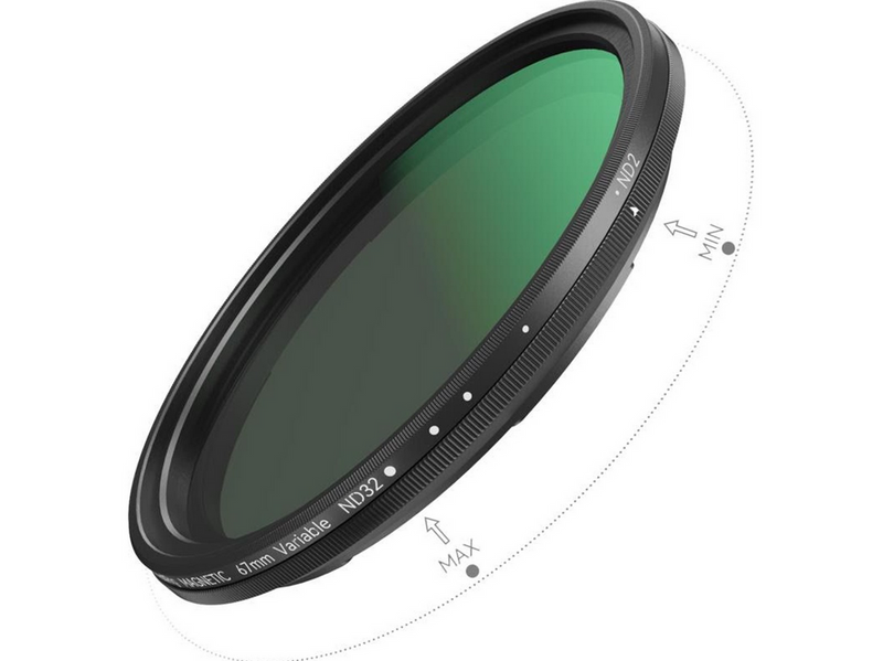 SmallRig 4724 Attachable VND Filter Kit ND2-ND32 (1-5 Stop) with M-mount Filter Adapter 67mm