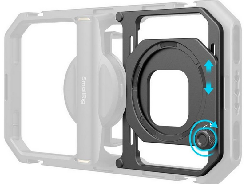 SmallRig 4843 Magnetic Filter Adapter for Universal Mobile Video Cage 67mm