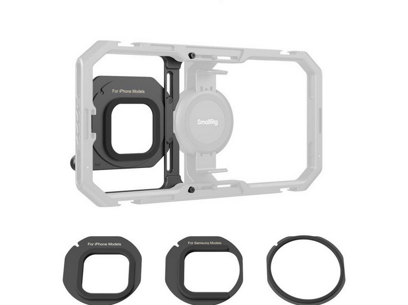 SmallRig 4843 Magnetic Filter Adapter for Universal Mobile Video Cage 67mm