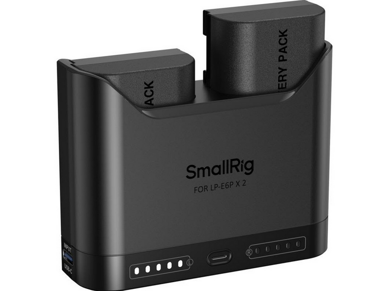 SmallRig 5484 Turbo Charging Kit for LP-E6NH Camera Batteries
