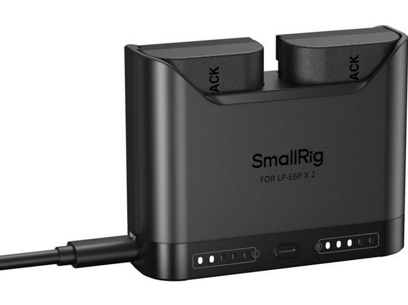 SmallRig 5484 Turbo Charging Kit for LP-E6NH Camera Batteries
