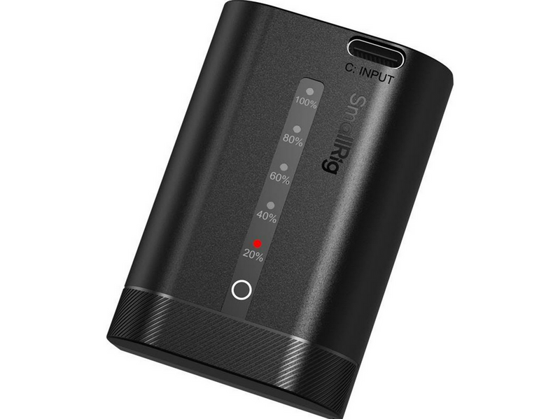 SmallRig 5298 USB-C Camera Battery with Power Display for Canon LP-E6P
