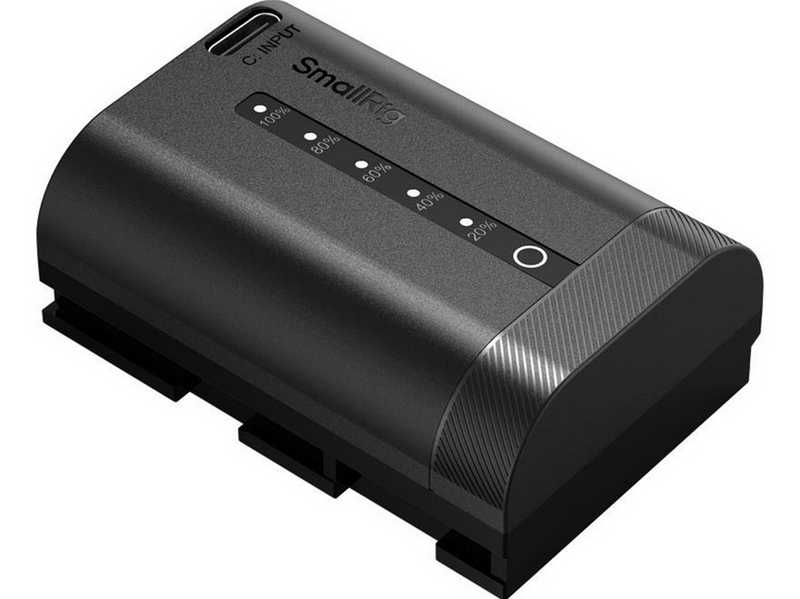 SmallRig 5298 USB-C Camera Battery with Power Display for Canon LP-E6P