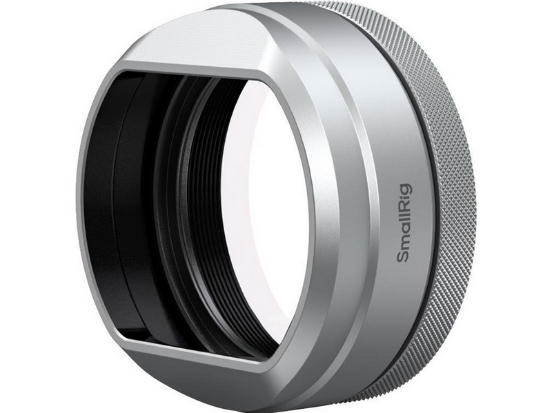 SmallRig 5851 UV Filter with Lens Hood Kit for FUJIFILM X100VI / X100V (Silver)