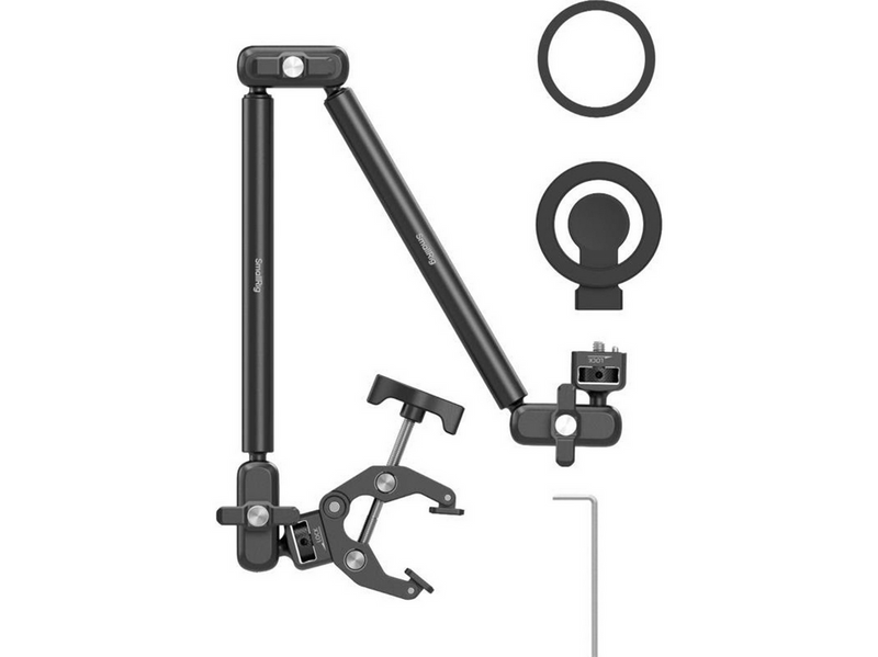 SmallRig 5626 Desktop Magic Arm with Crab-Shaped Clamp Kit (MagSafe-Compatible Edition)