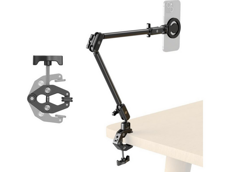 SmallRig 5626 Desktop Magic Arm with Crab-Shaped Clamp Kit (MagSafe-Compatible Edition)