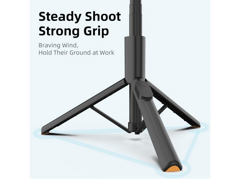 Tech-Protect Selfie Stick L09S with Tripod - Black