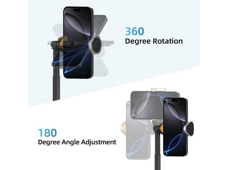 Tech-Protect Selfie Stick L09S with Tripod - Black