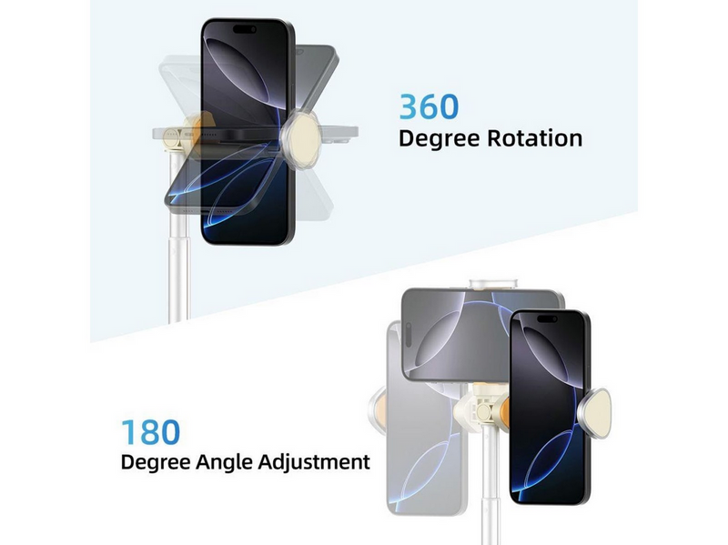 Tech-Protect Selfie Stick L09S with Tripod - Beige