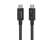 Anker Prime USB-C to USB-C Cable Thunderbolt 5 Cable - 0.5m - Black