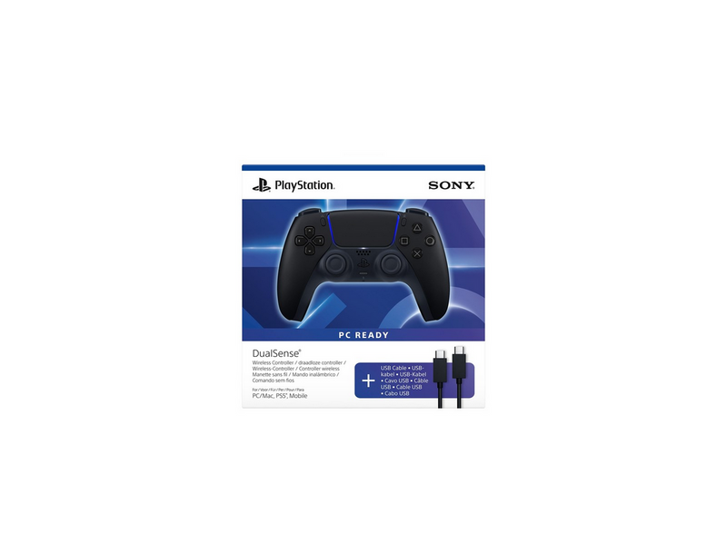Sony DualSense for PC - Midnight Black - Wireless Controller - Sony PlayStation 5