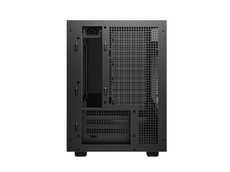 DeepCool CH260 WOOD - Gehäuse - Minitower - Schwarz