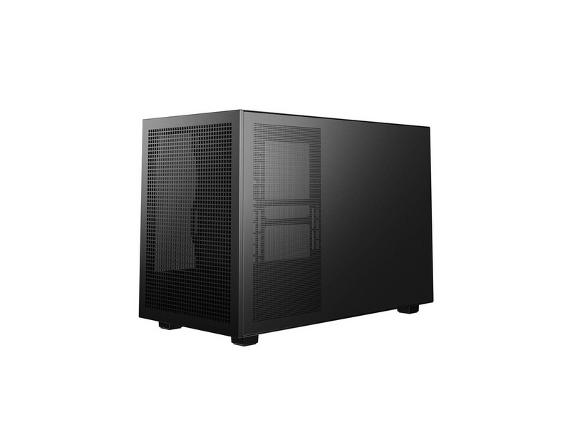 DeepCool CH260 WOOD - Gehäuse - Minitower - Schwarz